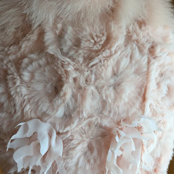 Dolce & Gabbana Blush Pink Faux Fur Vest - Picture 4 of 11